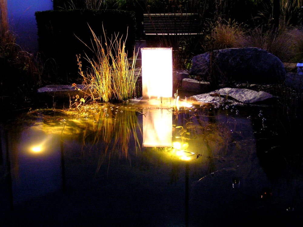 Gartenbeleuchtung Gartenlicht Unterwasser-Beleuchtung  Unterwasser-Strahler